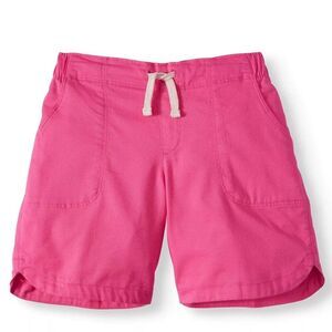 Wonder Nation Girls Pull On Bermuda Shorts Bubblegum